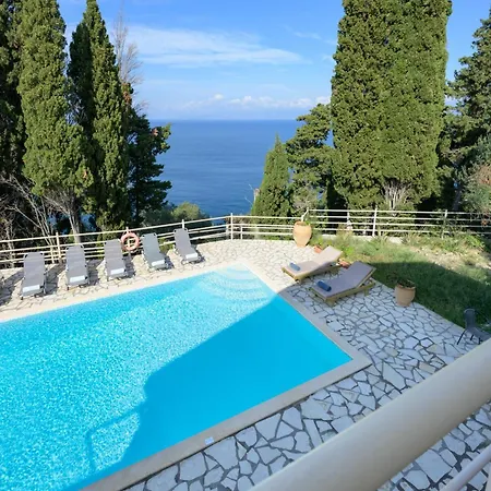 Pangolas Apartments Paxos Longós Extérieur photo