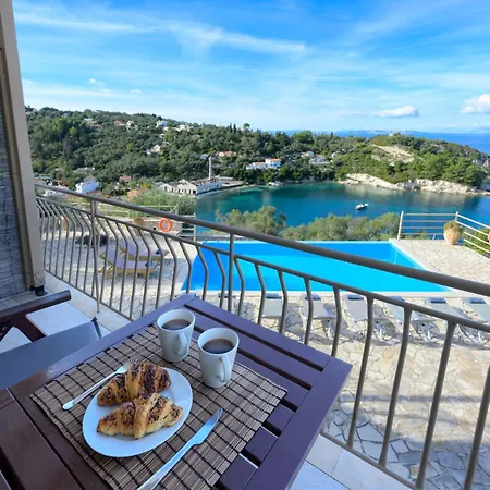 Pangolas Apartments Paxos Longós Extérieur photo