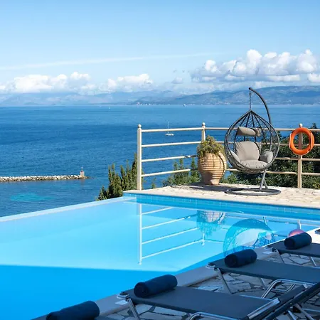 Pangolas Apartments Paxos Longós Extérieur photo