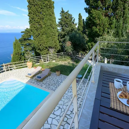 Pangolas Apartments Paxos Longós Extérieur photo